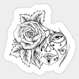 hand drawn design Sticker